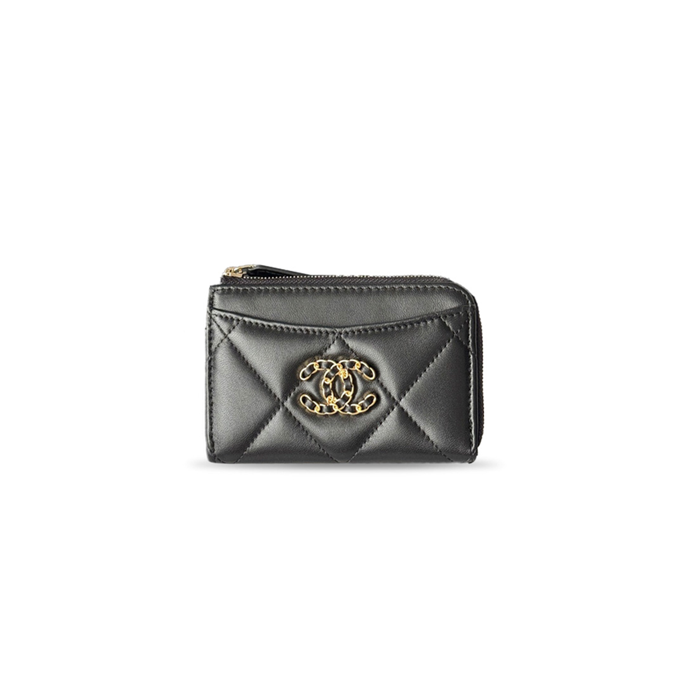 CHANEL WALLET WITH ZIPPER AP3176 (13*9*2cm)